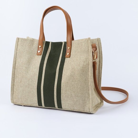 Color-Block Medium Tote Bag - Picture 3 of 5